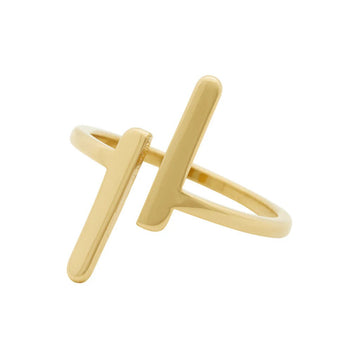 Anillo Oaxaca Ajustable Bañado en Oro de 18k