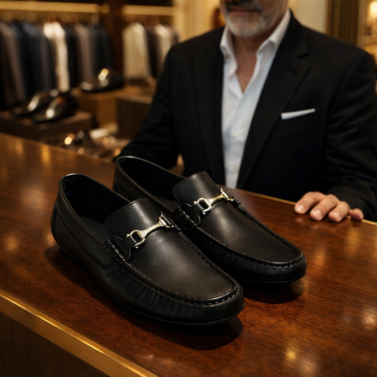 Mocasín Italiano de Cuero Hecho a Mano – Edición Limitada