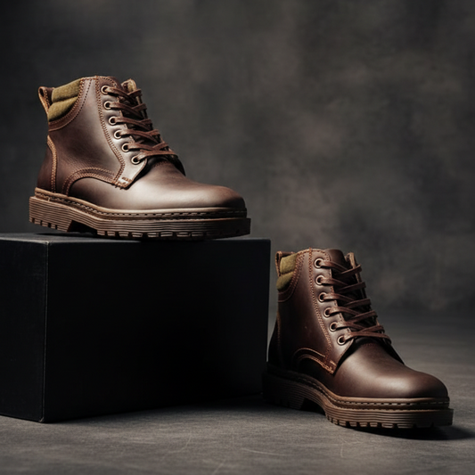 Botas Hombre de Estilo Urbano – Caña Media y Suela Antiresbalante