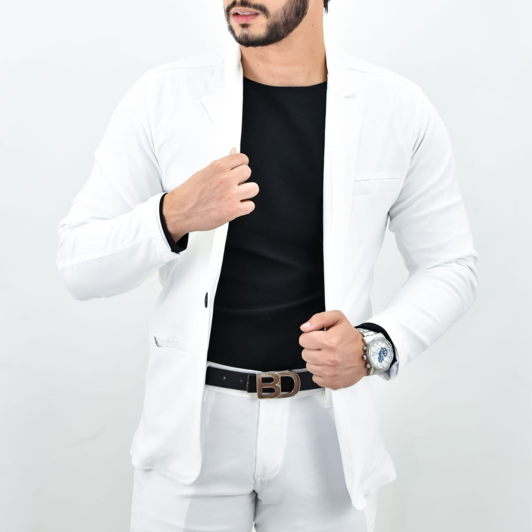 Blazer Bengalina Executive Slim Fit para Hombre