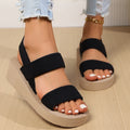 Sandalias de Plataforma para Mujer con Cuña – Comodidad y Estilo - Tienda Serrano