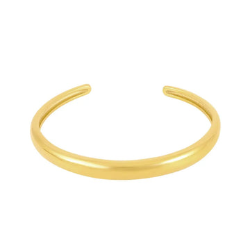 Brazalete Cúpula Regulable Bañado en Oro de 18k