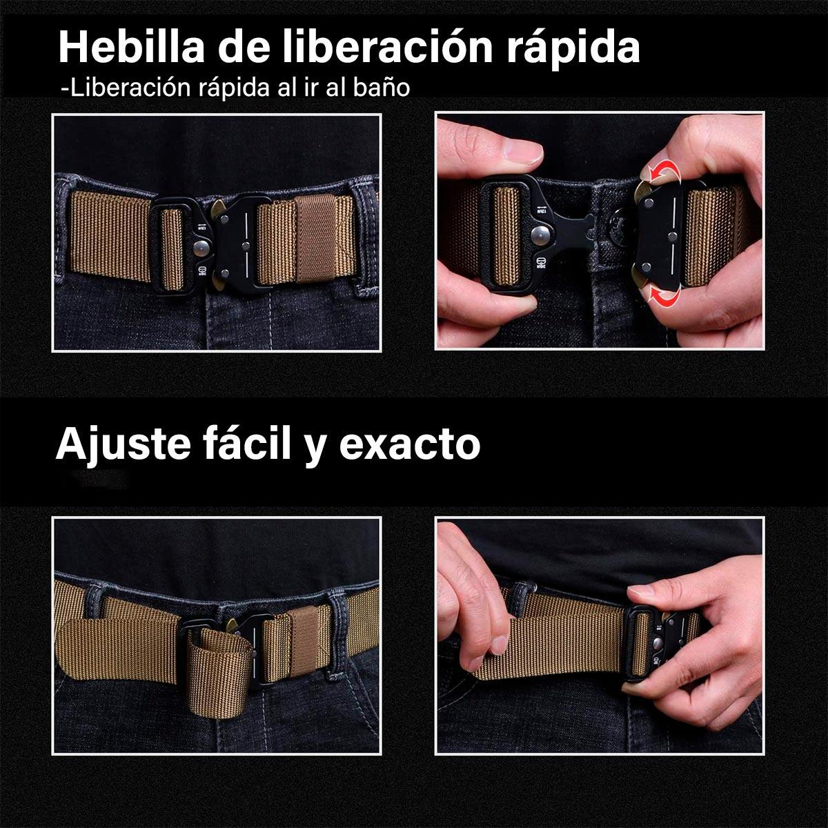 Promoción X3 Correas Tácticas Cinturón Militar Ajustable Correa Reata LSD-02x3 - Montserrat